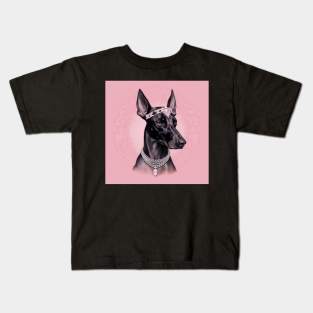 Royal Doberman Kids T-Shirt